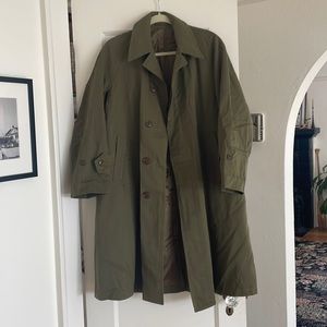 Vintage 1949 Shiff and Co trench coat